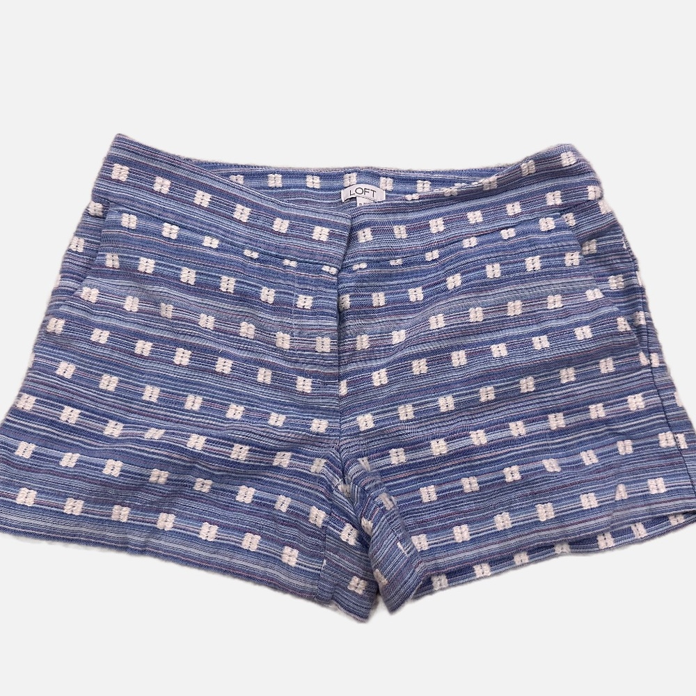 Women's Loft patterned shorts size 0